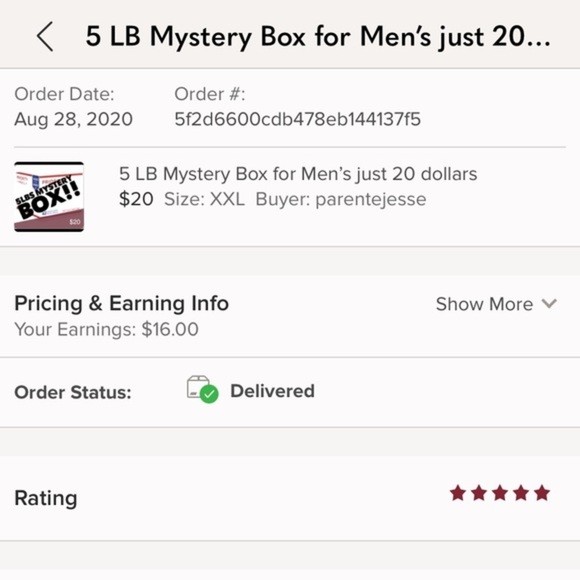 Men’s clothes/goodies/ treasure 5 LB Mystery Box 50 dollars - Picture 4 of 16
